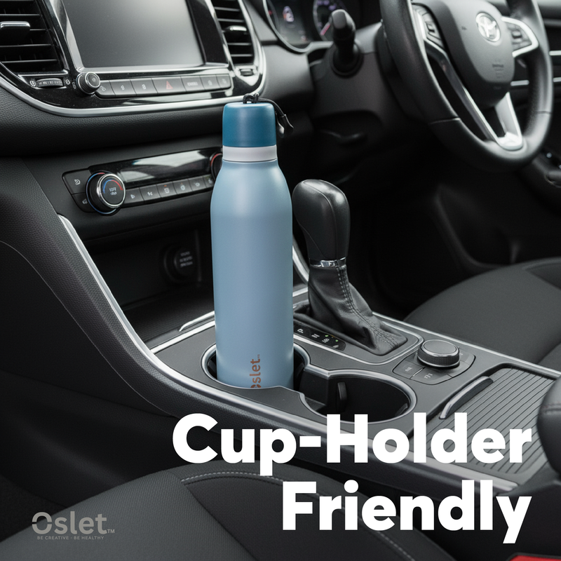 Oslet FlowFlex Twist | Sleek Hot & Cold Water Bottle | 750ml