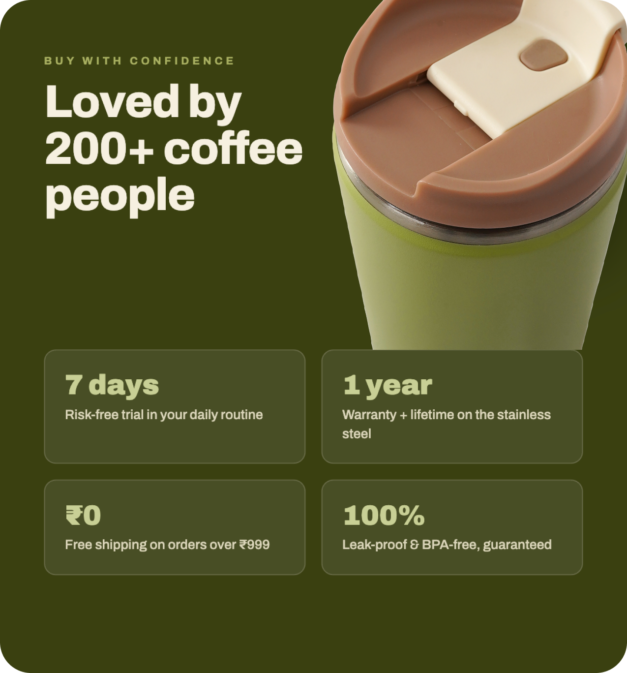 Oslet Veltra | Coffee Tumbler | 400ml