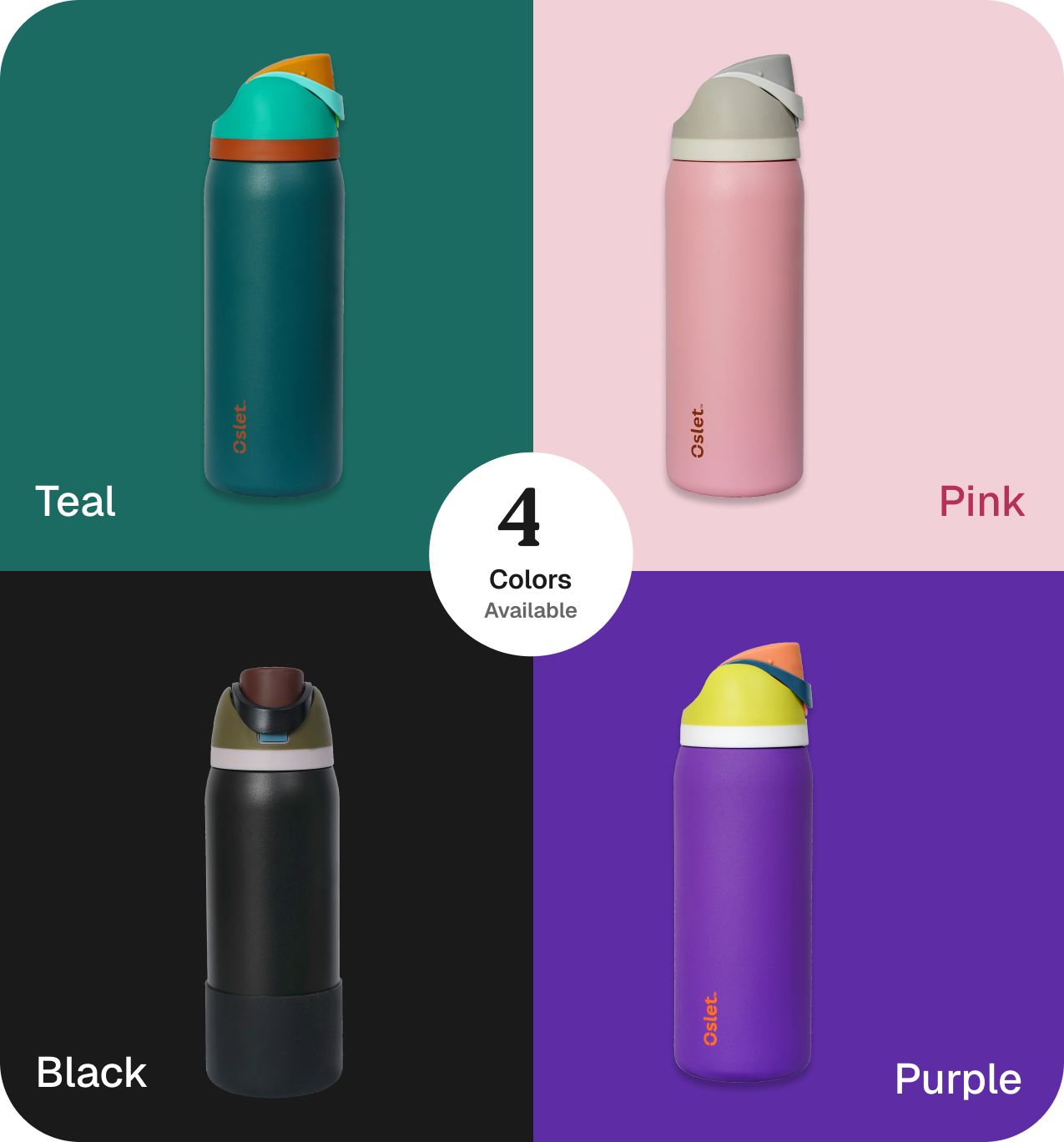 FlowFlex Elite | Hot & Cold Water Bottle | 1000ml , 750ml