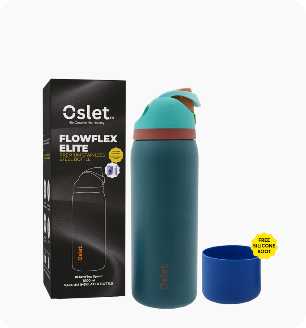 FlowFlex Elite | Hot & Cold Water Bottle | 1000ml , 750ml