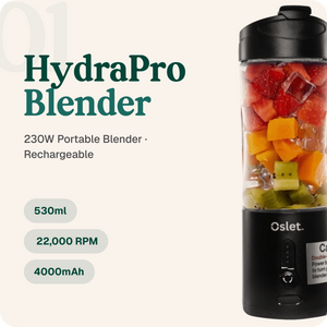 Oslet HydraPro | 230W Portable Blender | 530ml