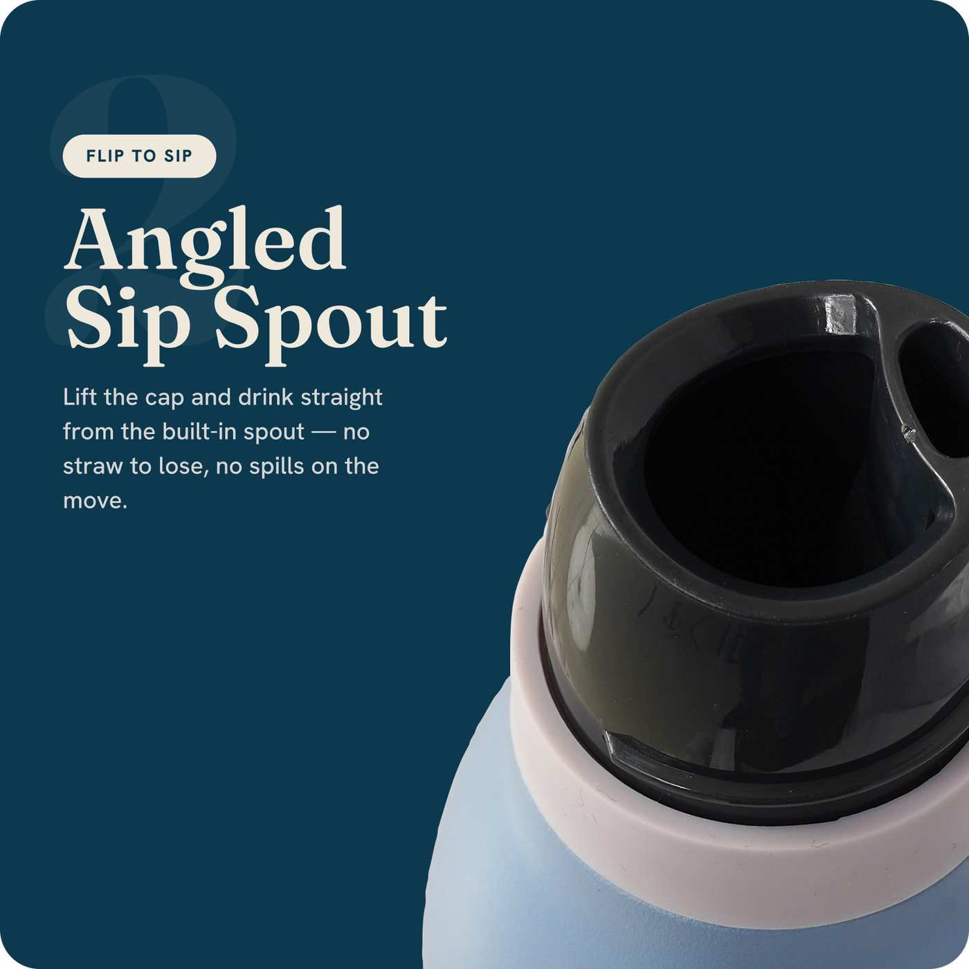 Oslet FlowFlex Twist | Sleek Hot & Cold Water Bottle | 750ml