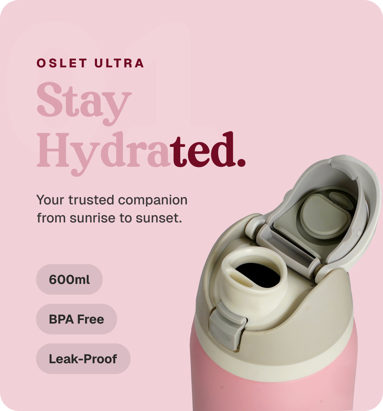 FlowFlex Elite | Hot & Cold Water Bottle | 1000ml , 750ml