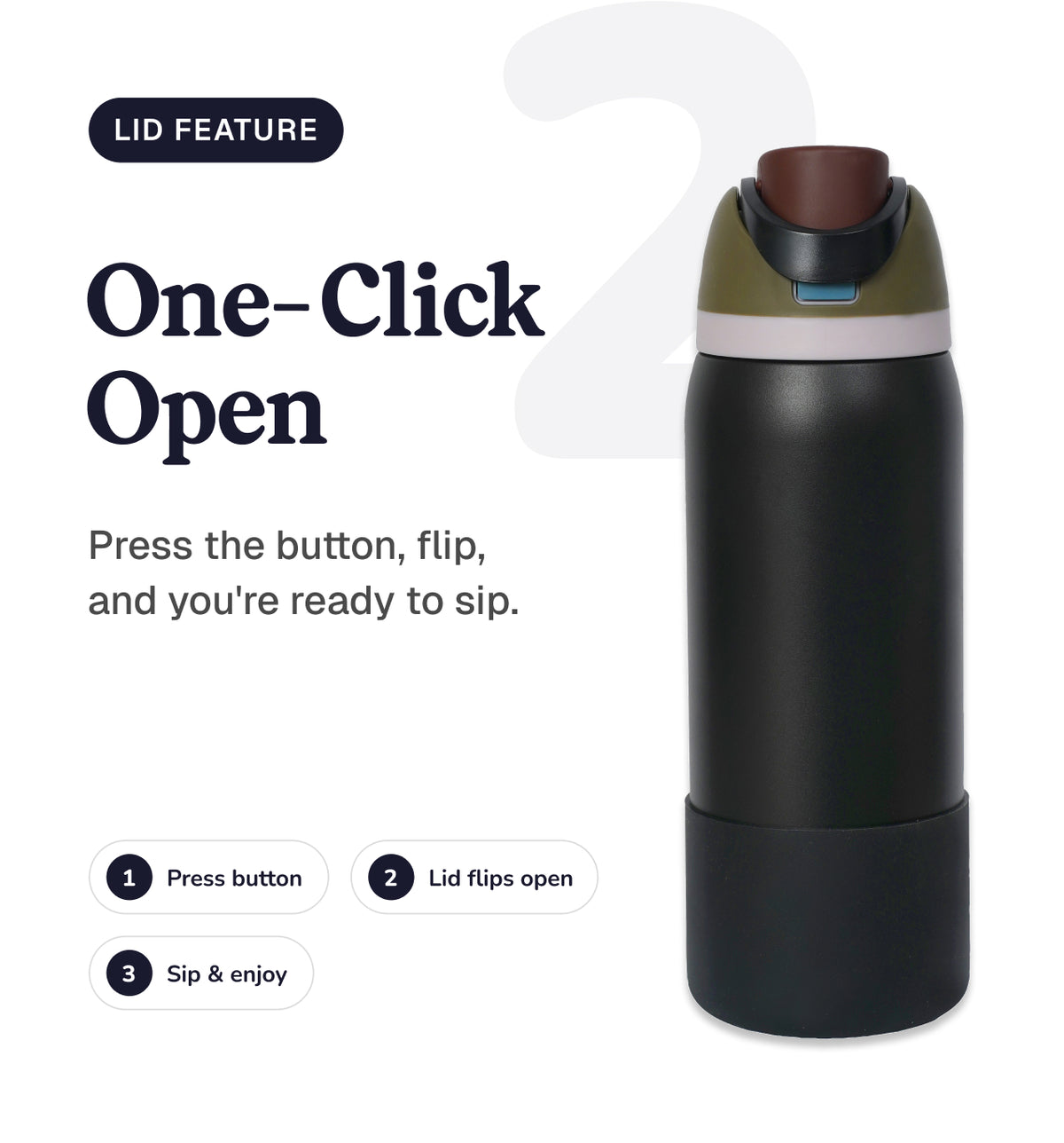 FlowFlex Elite | Hot & Cold Water Bottle | 1000ml , 750ml