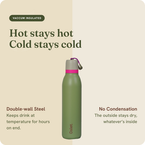 Oslet FlowFlex Twist | Sleek Hot & Cold Water Bottle | 750ml