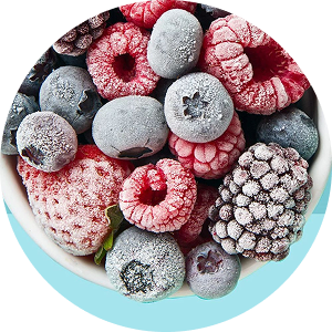 Frozen Food in Seconds