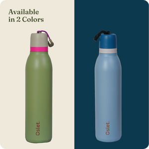 Oslet FlowFlex Twist | Sleek Hot & Cold Water Bottle | 750ml