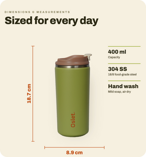 Oslet Veltra | Coffee Tumbler | 400ml