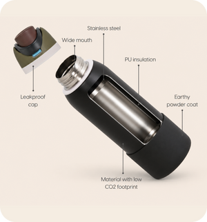 FlowFlex Elite | Hot & Cold Water Bottle | 1000ml , 750ml