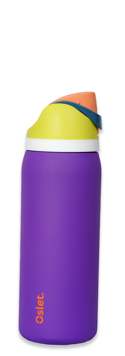FlowFlex Elite | Hot & Cold Water Bottle | 1000ml , 750ml — Chic Purple / 1000ml dimensions