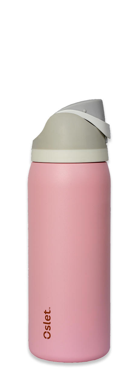 FlowFlex Elite | Hot & Cold Water Bottle | 1000ml , 750ml — Barbie Pink / 1000ml dimensions
